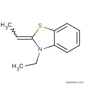 Molecular Structure of 80922-08-3 (Benzothiazole, 3-ethyl-2-ethylidene-2,3-dihydro-)