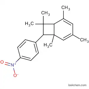 Molecular Structure of 817642-36-7 (Bicyclo[4.2.0]octa-2,4-diene, 1,3,5,7,7-pentamethyl-8-(4-nitrophenyl)-)