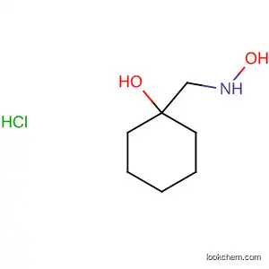 Molecular Structure of 819069-43-7 (Cyclohexanol, 1-[(hydroxyamino)methyl]-, hydrochloride)