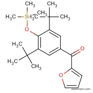Molecular Structure of 819073-42-2 (Methanone,
[3,5-bis(1,1-dimethylethyl)-4-[(trimethylsilyl)oxy]phenyl]-2-furanyl-)