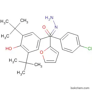 Molecular Structure of 819073-43-3 (Methanone, [3,5-bis(1,1-dimethylethyl)-4-hydroxyphenyl]-2-furanyl-,
(4-chlorophenyl)hydrazone)