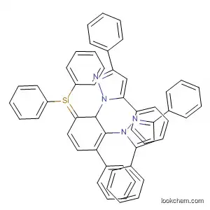 Molecular Structure of 819078-36-9 (1H-Pyrazole, 1,1'-[(diphenylsilylene)di-4,1-phenylene]bis[3,5-diphenyl-)