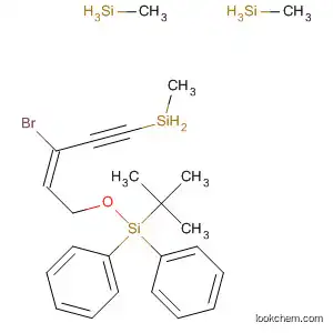 Molecular Structure of 820219-27-0 (Silane,
[(3E)-3-bromo-5-[[(1,1-dimethylethyl)diphenylsilyl]oxy]-3-penten-1-ynyl]tri
methyl-)