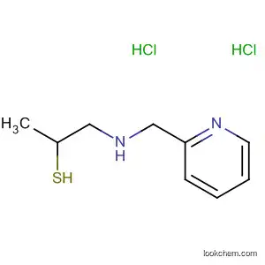 Molecular Structure of 820220-87-9 (2-Propanethiol, 1-[(2-pyridinylmethyl)amino]-, dihydrochloride)