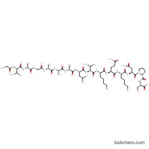 Molecular Structure of 820221-66-7 (L-Serine,
glycyl-L-valyl-L-alanylglycyl-L-alanyl-L-alanyl-L-alanyl-L-leucyl-L-valyl-L-lysyl-
L-glutaminyl-L-lysyl-L-asparaginyl-L-prolyl-)
