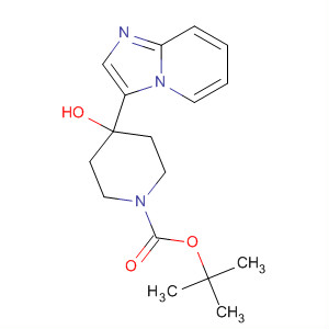 1-Piperidinecarboxylic acid, 4-hydroxy-4-imidazo[1,2-a]pyridin-3-yl-,
1,1-dimethylethyl ester