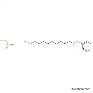 Molecular Structure of 821806-10-4 (1-Undecanol, 11-phenoxy-, hydrogen phosphorodithioate, ammonium
salt)