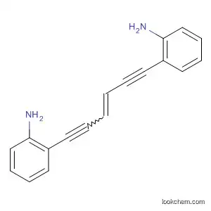 Molecular Structure of 823226-86-4 (Benzenamine, 2,2'-(3-hexene-1,5-diyne-1,6-diyl)bis-)