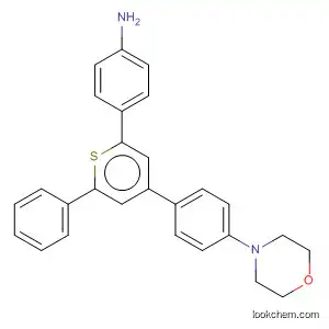 Molecular Structure of 823821-36-9 (Thiopyrylium, 2-(4-aminophenyl)-4-[4-(4-morpholinyl)phenyl]-6-phenyl-)