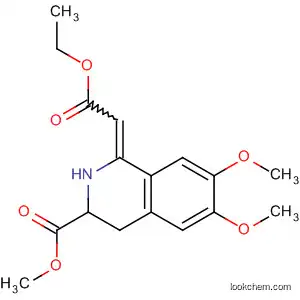 Molecular Structure of 823821-43-8 (3-Isoquinolinecarboxylic acid,
1-(2-ethoxy-2-oxoethylidene)-1,2,3,4-tetrahydro-6,7-dimethoxy-, methyl
ester)