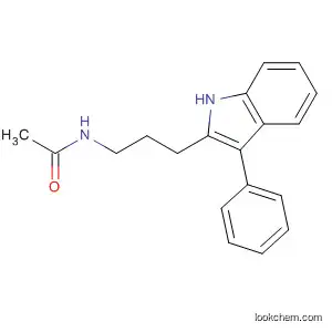 Molecular Structure of 823821-82-5 (Acetamide, N-[3-(3-phenyl-1H-indol-2-yl)propyl]-)