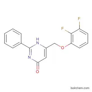 Molecular Structure of 823829-14-7 (4(1H)-Pyrimidinone, 6-(difluorophenoxymethyl)-2-phenyl-)