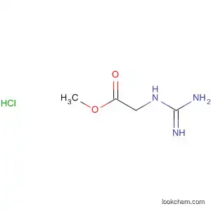 Molecular Structure of 824428-97-9 (Glycine, N-(aminoiminomethyl)-, methyl ester, monohydrochloride)