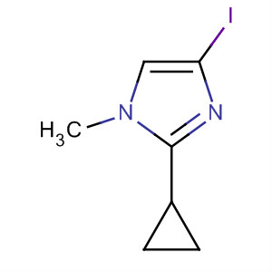 2-cyclopropyl-4-iodo-1-methyl-1H-imidazole