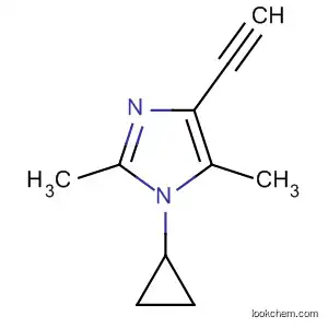 Molecular Structure of 824431-99-4 (1H-Imidazole, 1-cyclopropyl-4-ethynyl-2,5-dimethyl-)