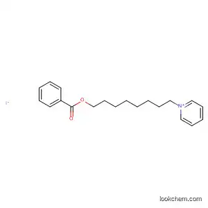 Molecular Structure of 824432-19-1 (Pyridinium, 1-[8-(benzoyloxy)octyl]-, iodide)
