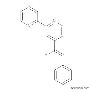 Molecular Structure of 825621-04-3 (2,2'-Bipyridine, 4-[(1E)-2-phenylethenyl]-)