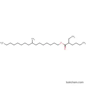 Molecular Structure of 825648-96-2 (Hexanoic acid, 2-ethyl-, 8-methylhexadecyl ester)