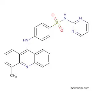 Molecular Structure of 827025-27-4 (Benzenesulfonamide, 4-[(4-methyl-9-acridinyl)amino]-N-2-pyrimidinyl-)
