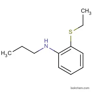 Molecular Structure of 827026-24-4 (Benzenamine, 2-(ethylthio)-N-propyl-)