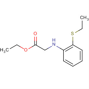 Glycine, N-[2-(ethylthio)phenyl]-, ethyl ester