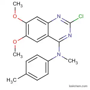 Molecular Structure of 827030-53-5 (4-Quinazolinamine,
2-chloro-6,7-dimethoxy-N-methyl-N-(4-methylphenyl)-)