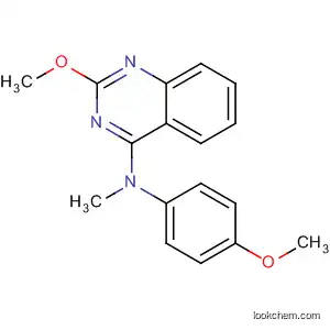 Molecular Structure of 827030-82-0 (4-Quinazolinamine, 2-methoxy-N-(4-methoxyphenyl)-N-methyl-)