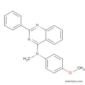 Molecular Structure of 827031-15-2 (4-Quinazolinamine, N-(4-methoxyphenyl)-N-methyl-2-phenyl-)