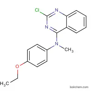 Molecular Structure of 827031-31-2 (4-Quinazolinamine, 2-chloro-N-(4-ethoxyphenyl)-N-methyl-)