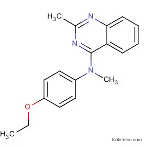Molecular Structure of 827031-40-3 (4-Quinazolinamine, N-(4-ethoxyphenyl)-N,2-dimethyl-)