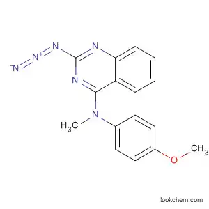 Molecular Structure of 827031-59-4 (4-Quinazolinamine, 2-azido-N-(4-methoxyphenyl)-N-methyl-)
