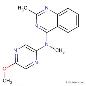 Molecular Structure of 827031-64-1 (4-Quinazolinamine, N-(5-methoxypyrazinyl)-N,2-dimethyl-)