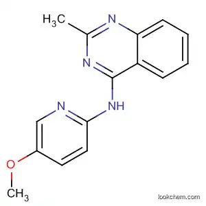 Molecular Structure of 827031-75-4 (4-Quinazolinamine, N-(5-methoxy-2-pyridinyl)-2-methyl-)