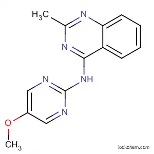 Molecular Structure of 827031-80-1 (4-Quinazolinamine, N-(5-methoxy-2-pyrimidinyl)-2-methyl-)