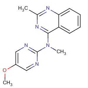 4-Quinazolinamine, N-(5-methoxy-2-pyrimidinyl)-N,2-dimethyl-