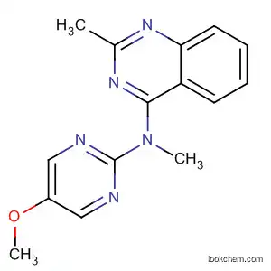 Molecular Structure of 827031-81-2 (4-Quinazolinamine, N-(5-methoxy-2-pyrimidinyl)-N,2-dimethyl-)