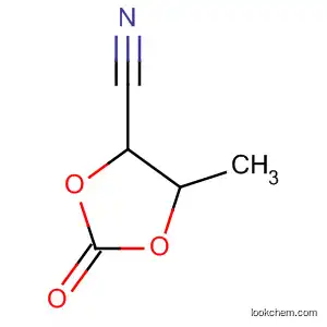 Molecular Structure of 827300-18-5 (1,3-Dioxolane-4-carbonitrile, 5-methyl-2-oxo-)