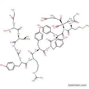 Molecular Structure of 827300-29-8 (L-Valine,
glycyl-L-seryl-L-threonylglycyl-L-tyrosyl-L-arginyl-L-tyrosyl-L-tyrosyl-L-tyrosyl
glycyl-L-methionyl-L-a-aspartyl-)