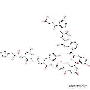 Molecular Structure of 827300-48-1 (L-Tyrosine,
L-histidyl-L-leucylglycyl-L-tyrosylglycyl-L-serylglycyl-L-seryl-L-tyrosyl-L-phen
ylalanyl-L-a-aspartyl-)
