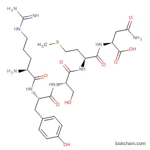 Molecular Structure of 827300-76-5 (L-Asparagine, L-arginyl-L-tyrosyl-L-seryl-L-methionyl-)