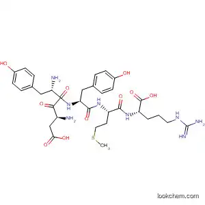 Molecular Structure of 827300-81-2 (L-Arginine, L-a-aspartyl-L-tyrosyl-L-tyrosyl-L-methionyl-)