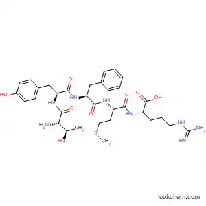 Molecular Structure of 827300-94-7 (L-Arginine, L-threonyl-L-tyrosyl-L-phenylalanyl-L-methionyl-)