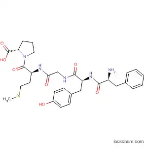 Molecular Structure of 827301-39-3 (L-Proline, L-phenylalanyl-L-tyrosylglycyl-L-methionyl-)
