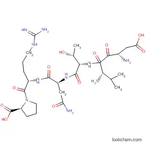 Molecular Structure of 827301-45-1 (L-Proline, L-a-aspartyl-L-valyl-L-threonyl-L-asparaginyl-L-arginyl-)
