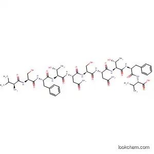 Molecular Structure of 827301-46-2 (L-Valine,
L-valyl-L-seryl-L-phenylalanyl-L-threonyl-L-asparaginyl-L-seryl-L-asparagin
yl-L-threonyl-L-phenylalanyl-)