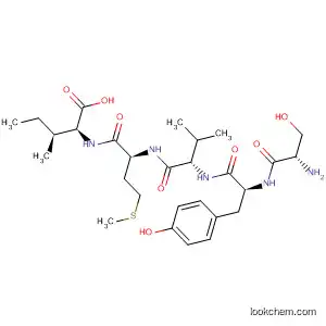 Molecular Structure of 827301-54-2 (L-Isoleucine, L-seryl-L-tyrosyl-L-valyl-L-methionyl-)