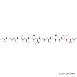 Molecular Structure of 827301-57-5 (L-Asparagine,
L-serylglycyl-L-seryl-L-seryl-L-seryl-L-asparaginyl-L-isoleucylglycyl-L-seryl-
L-asparaginyl-L-alanyl-L-valyl-)