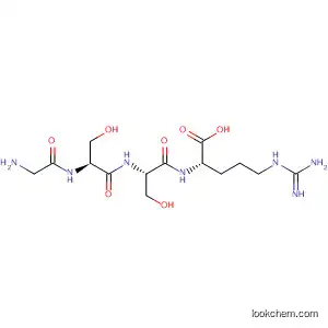 Molecular Structure of 827301-71-3 (L-Arginine, glycyl-L-seryl-L-seryl-)