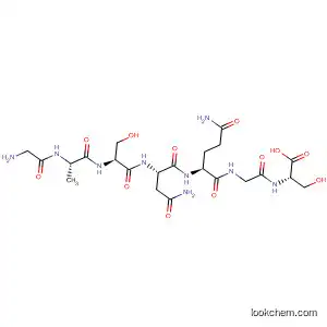 Molecular Structure of 827301-80-4 (L-Serine, glycyl-L-alanyl-L-seryl-L-asparaginyl-L-glutaminylglycyl-)