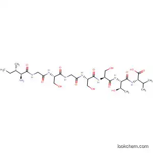 Molecular Structure of 827301-87-1 (L-Valine, L-isoleucylglycyl-L-serylglycyl-L-seryl-L-seryl-L-threonyl-)